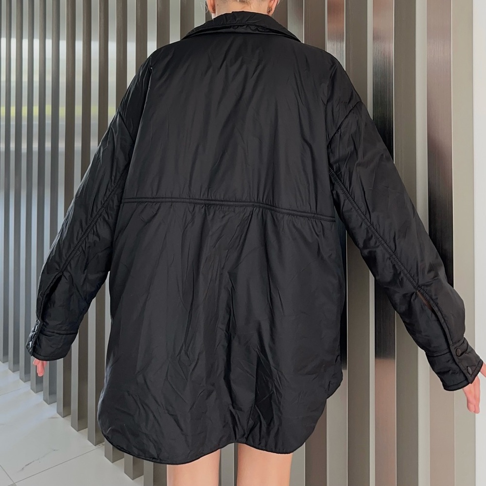 Down Puffer Jacket Snap Button - image 3